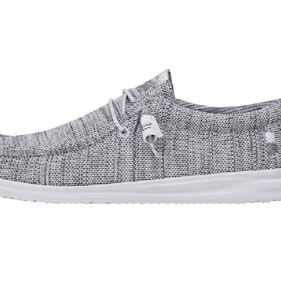 Hey Dude Wally Free - Sox Metal (Gray) size 8 - Picture 3 of 3